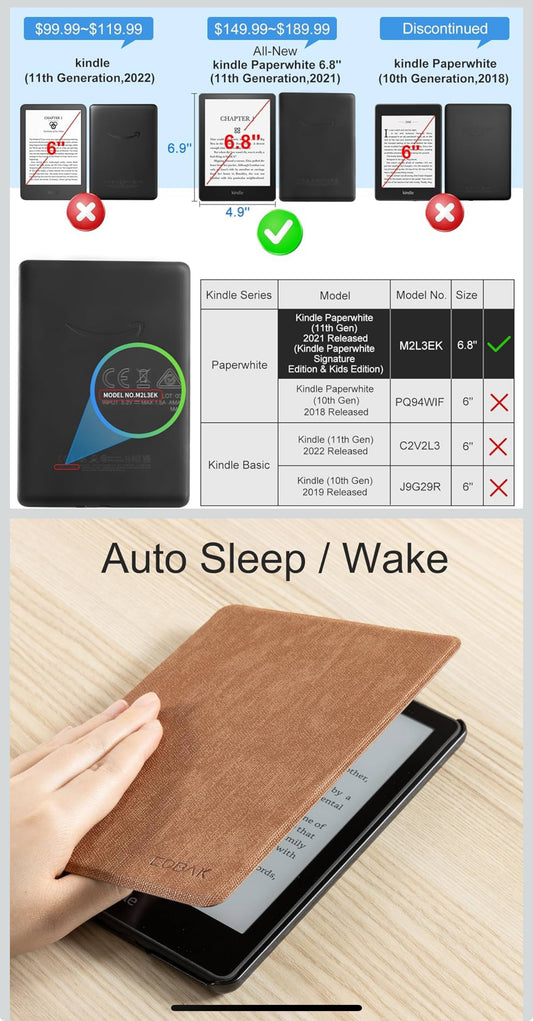 CoBak Funda para Kindle